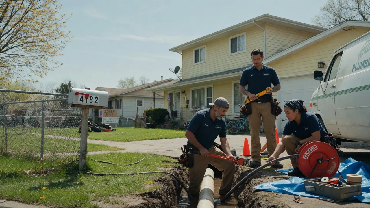 Gas Line Repair in Oakwood, TX near me